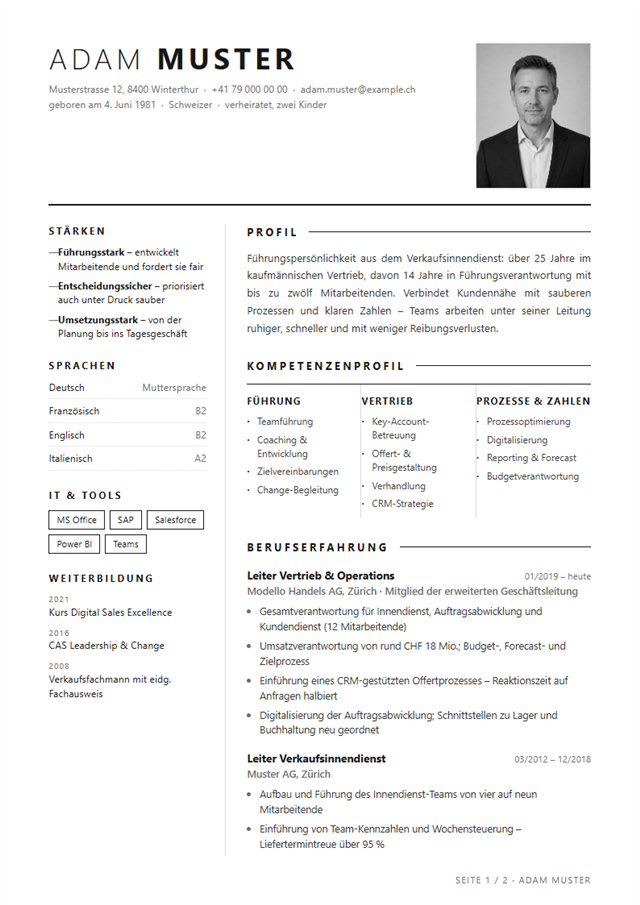 Beispiel-Mappe Graphit
